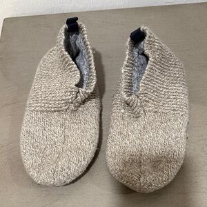 Bombas Knit Slippers in Beige